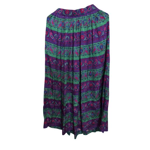 Vintage O by Oscar De la Renta Silk skirt women’s size 8 - Picture 1 of 12